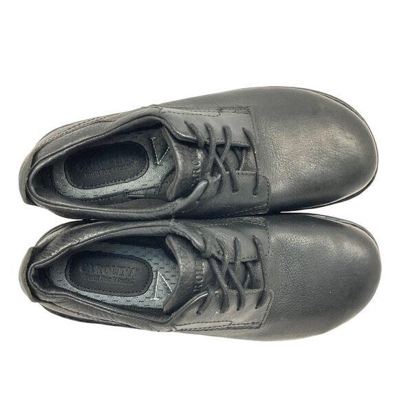 Carolina Men\'s Low-Cut Aluminum Toe Oxford Work Shoes CA5561 Black Size 9 2E main image 6